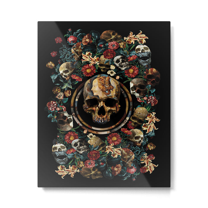 SIMONETTA IANVENSIS VESPVCCIA Metal Print Gallery Image 1