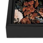 SKULL AND FLOWERS II Framed Canvas Print Gallery Image 3