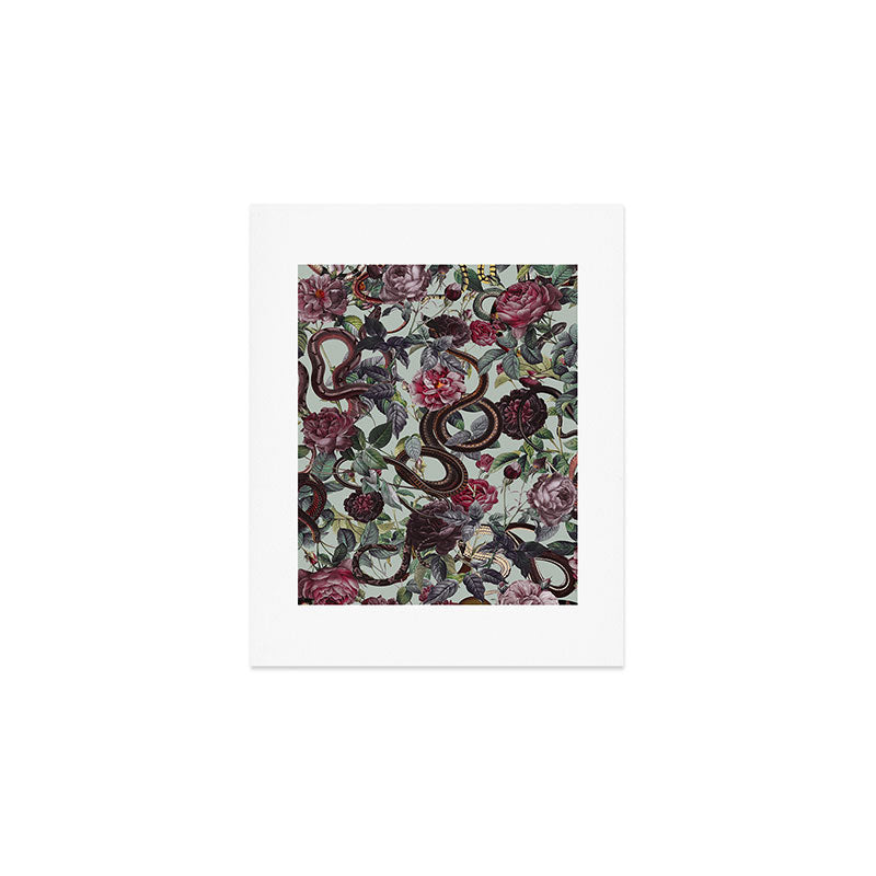 Snakes and Roses Art Print Gallery Image 1