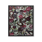 Snakes and Roses Framed Canvas Print Gallery Image 6