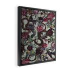 Snakes and Roses Framed Canvas Print Gallery Image 2