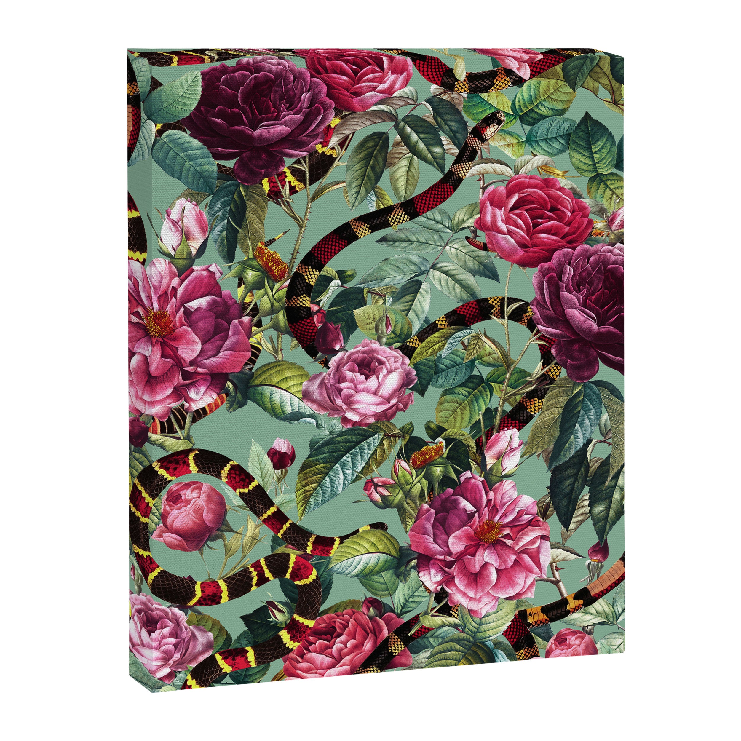 Snakes and Roses II Canvas Print Gallery Image 6