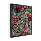 Snakes and Roses II Framed Canvas Print Gallery Image 2