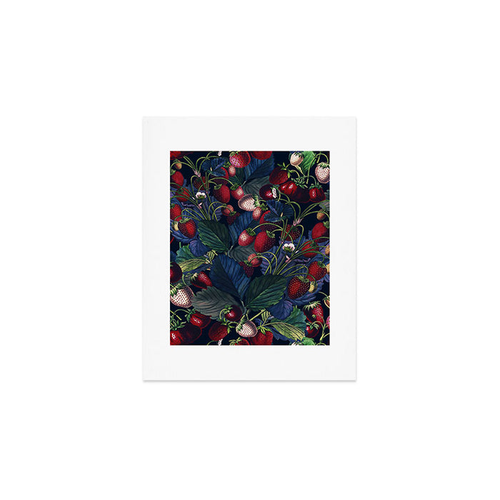 Strawberry Fields Forever III - Night Art Print Gallery Image 1