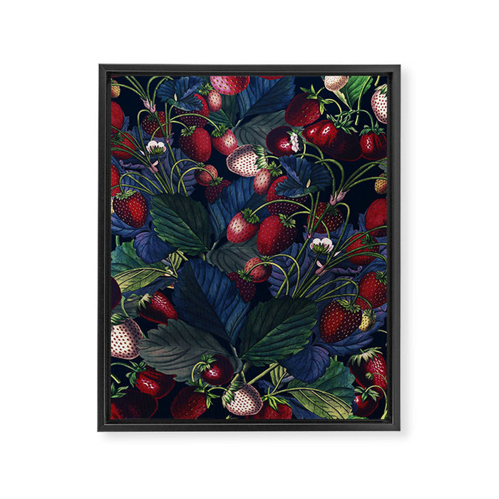 Strawberry Fields Forever III - Night Framed Canvas Print Gallery Image 1