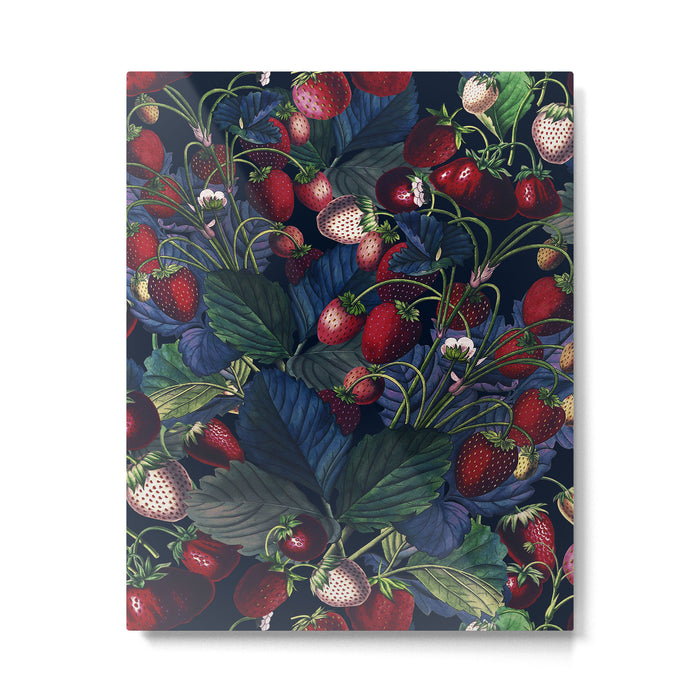 Strawberry Fields Forever III - Night Metal Print Gallery Image 1
