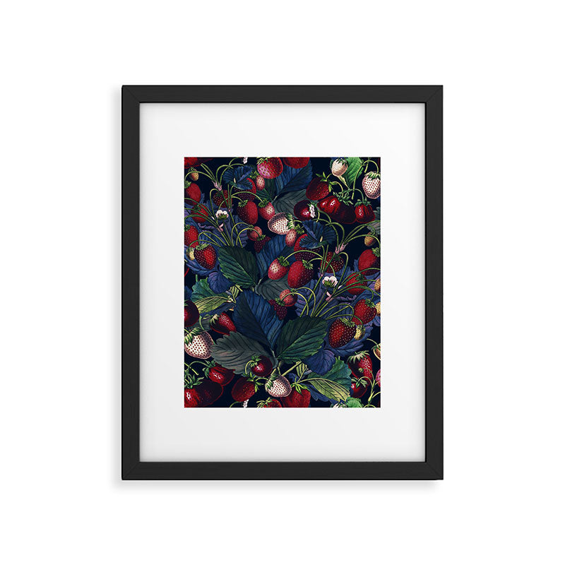 Strawberry Fields Forever III - Night Framed Art Print Gallery Image 5