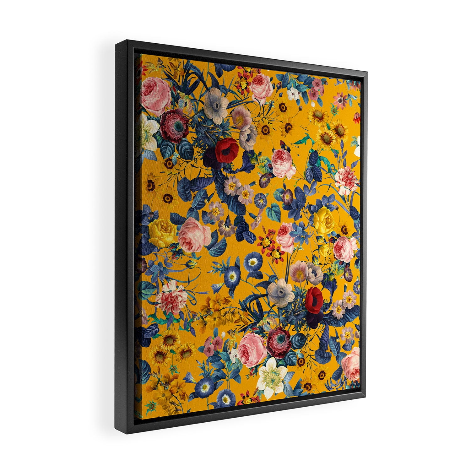Summer Botanical Garden IX Framed Canvas Print Gallery Image 2