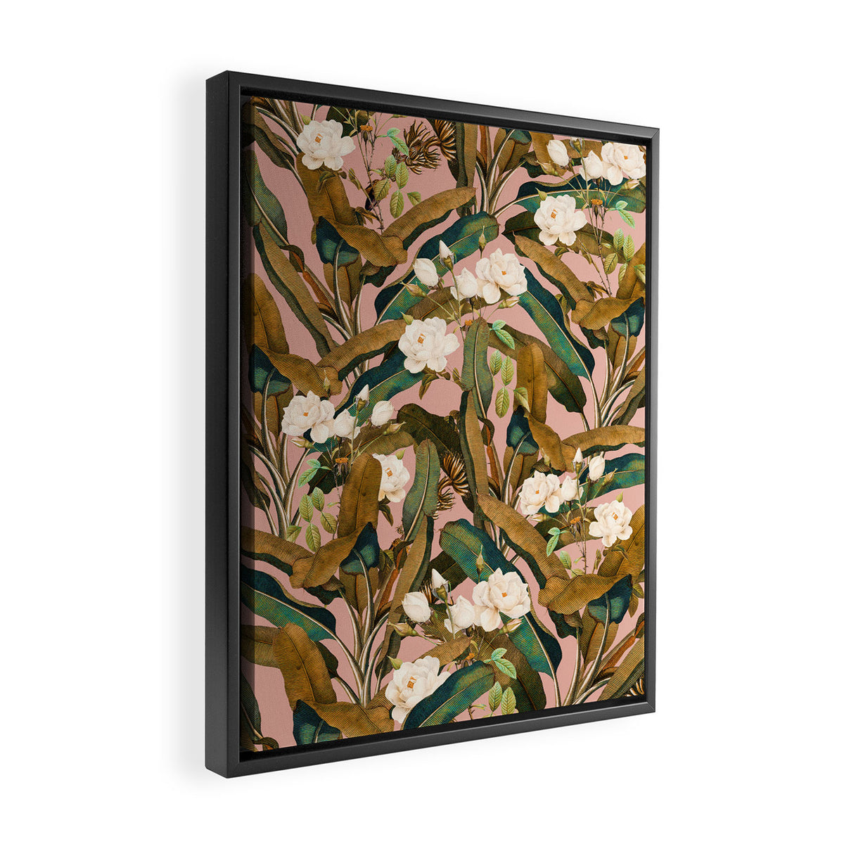 Summer Botanical Garden V Framed Canvas Print Gallery Image 2