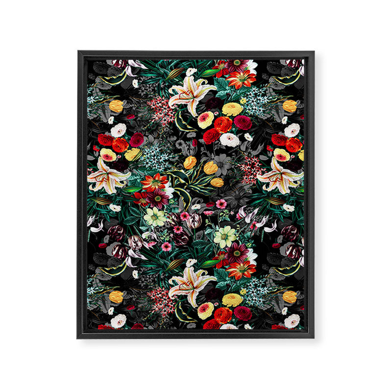Summer Botanical Garden XII Framed Canvas Print Gallery Image 6