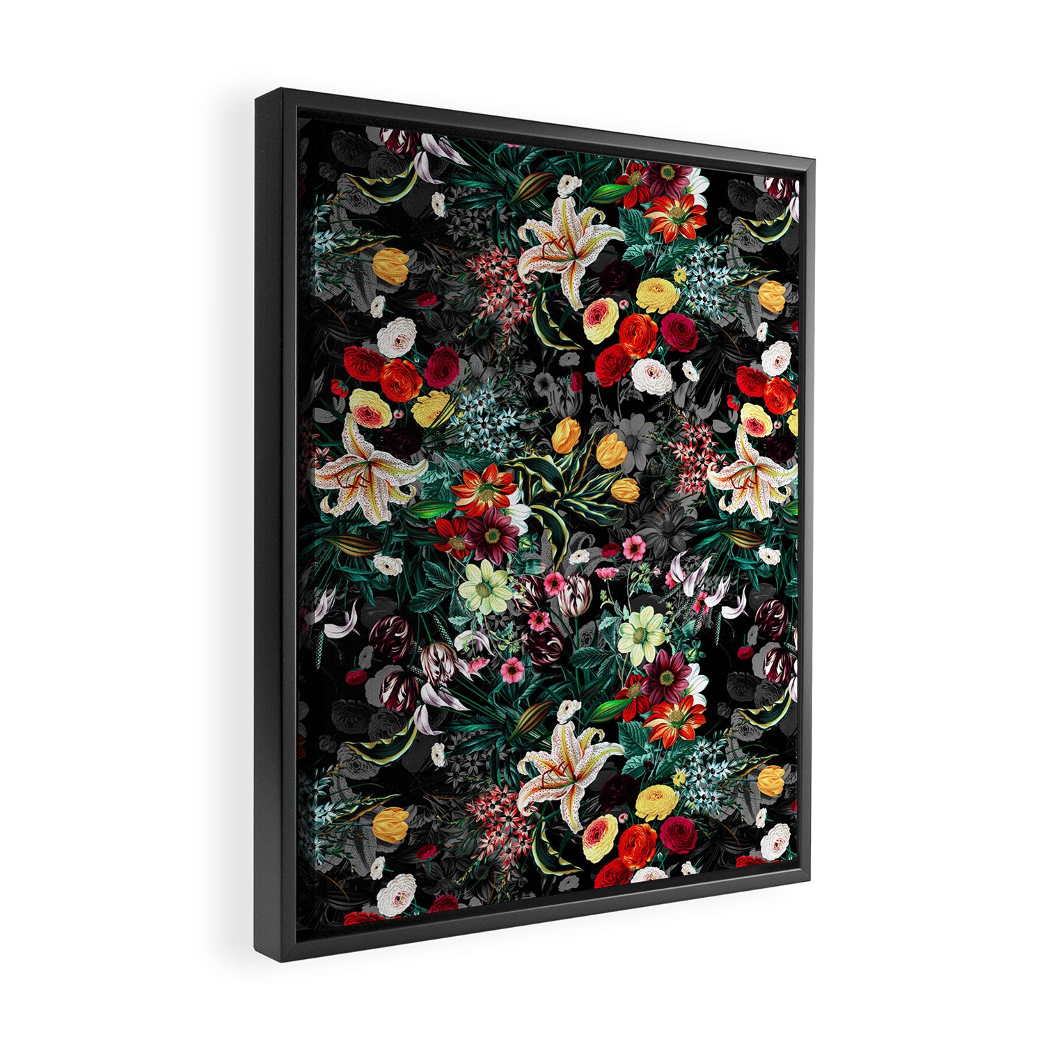 Summer Botanical Garden XII Framed Canvas Print Gallery Image 2