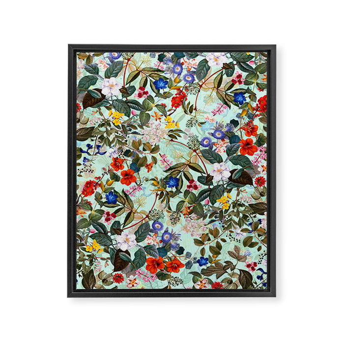 Summer Botanical Garden XVI Framed Canvas Print Gallery Image 1