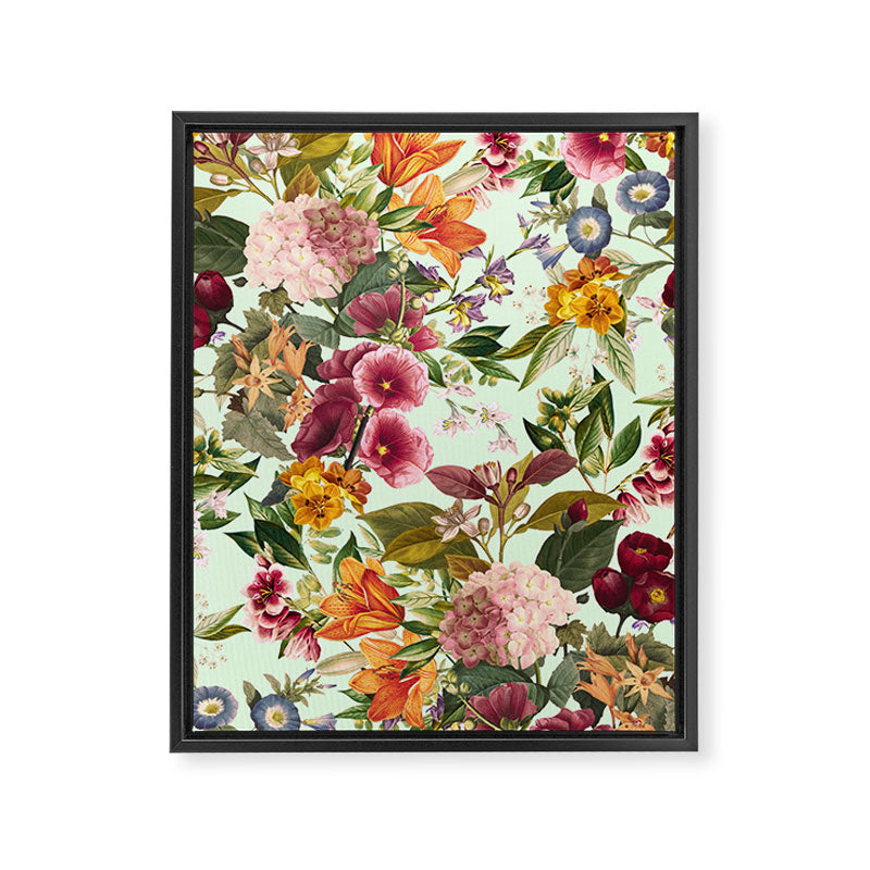 Summer Botanical Garden XVII Framed Canvas Print Gallery Image 6