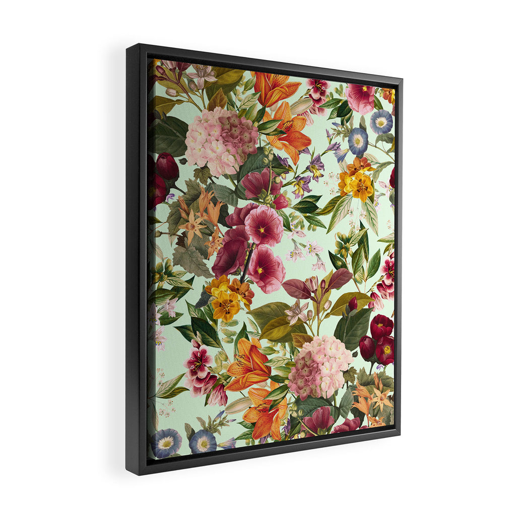 Summer Botanical Garden XVII Framed Canvas Print Gallery Image 2