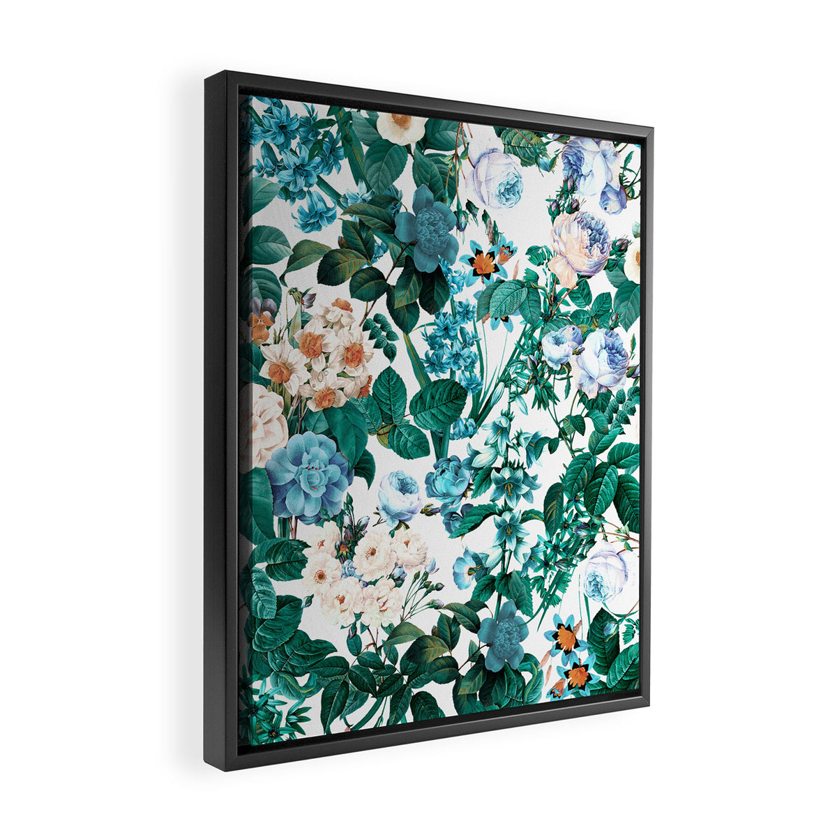 SUMMER BOTANICAL IV Framed Canvas Print Gallery Image 2