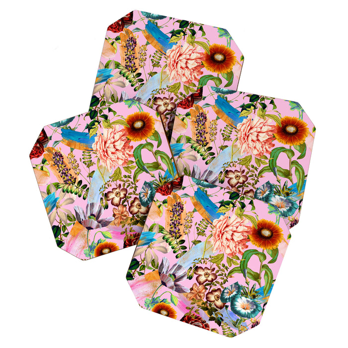 SUMMER BOTANICAL IX Coaster Gallery Image 1