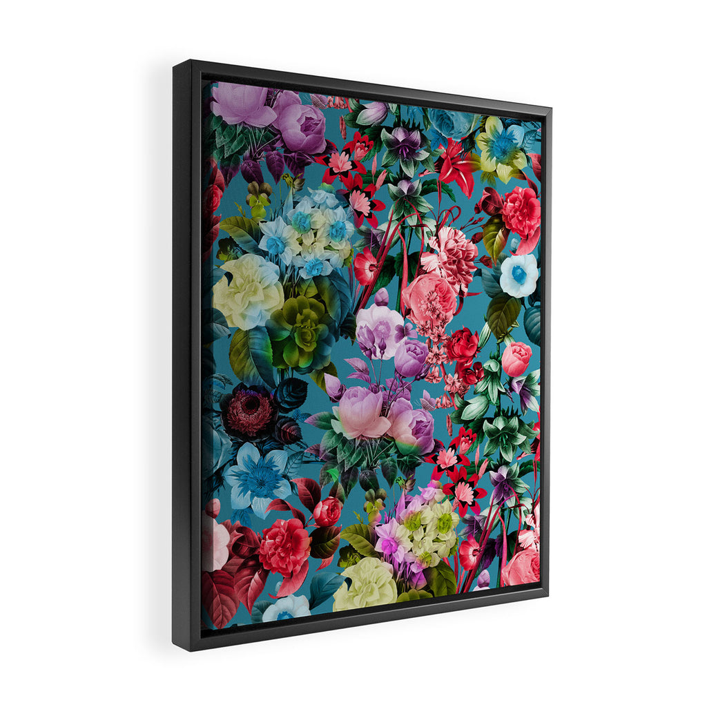 SUMMER BOTANICAL V Framed Canvas Print Gallery Image 2