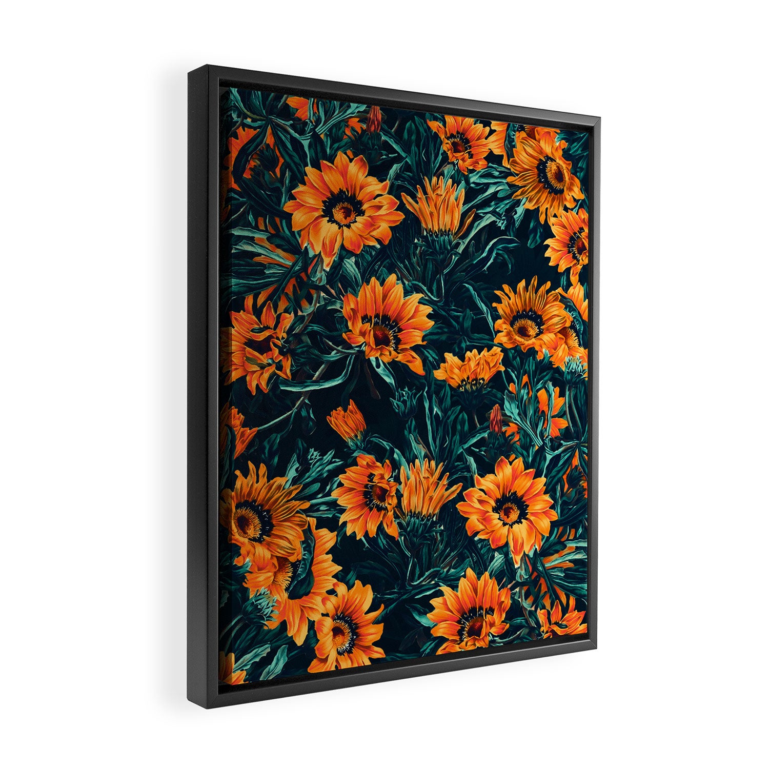 Summer Dreams - Gazania II Framed Canvas Print Gallery Image 2
