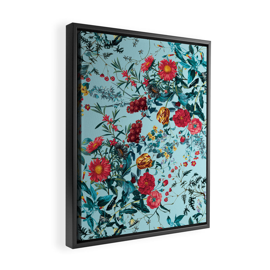 Summer Garden III Framed Canvas Print Gallery Image 2