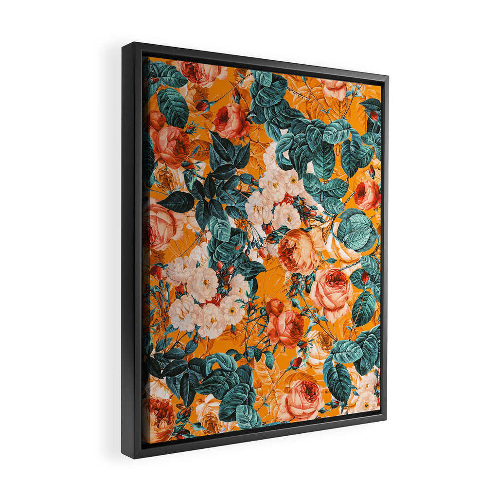SUMMER GARDEN III Framed Canvas Print Gallery Image 2