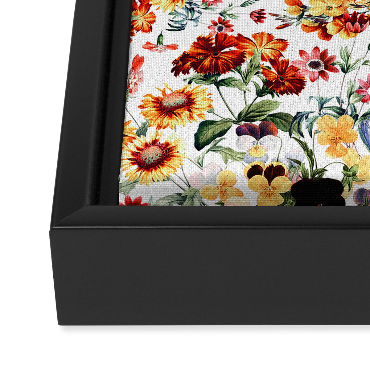 Summer Garden V Framed Canvas Print Gallery Image 3
