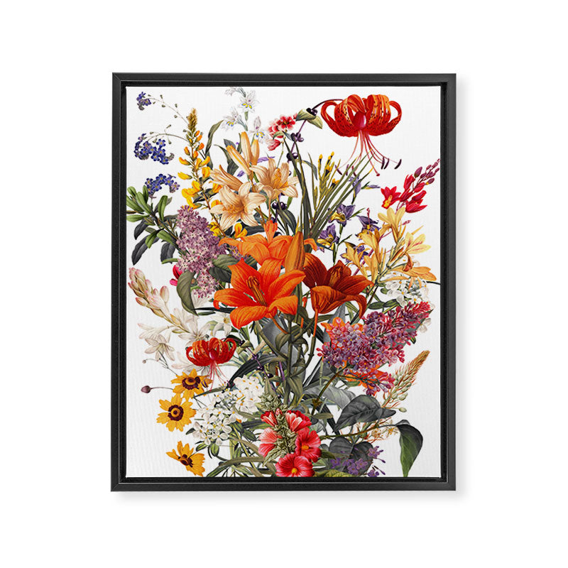 Summer Garden XII Framed Canvas Print Gallery Image 8