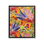 Summer Tropical Garden Framed Canvas Print Gallery Image 8