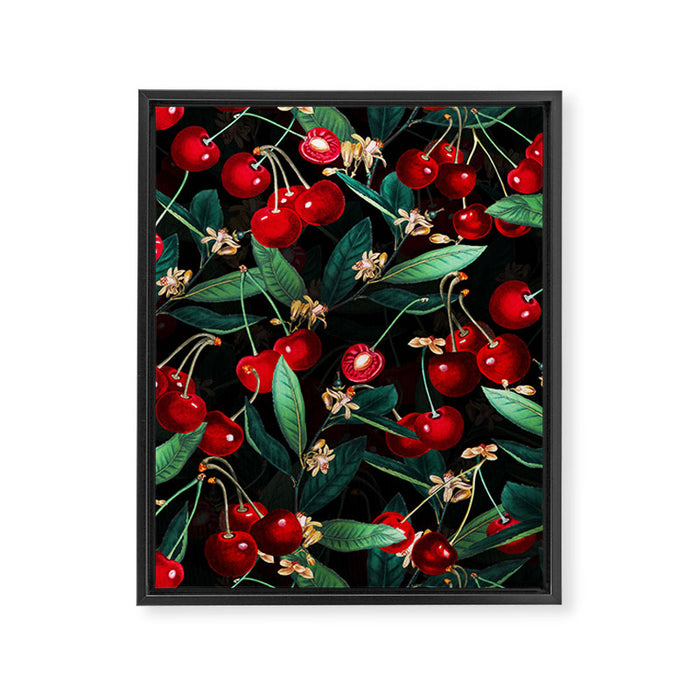 Sweet Cherry III Framed Canvas Print Gallery Image 1