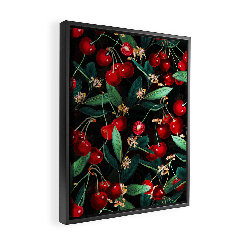 Sweet Cherry III Framed Canvas Print Gallery Image 2