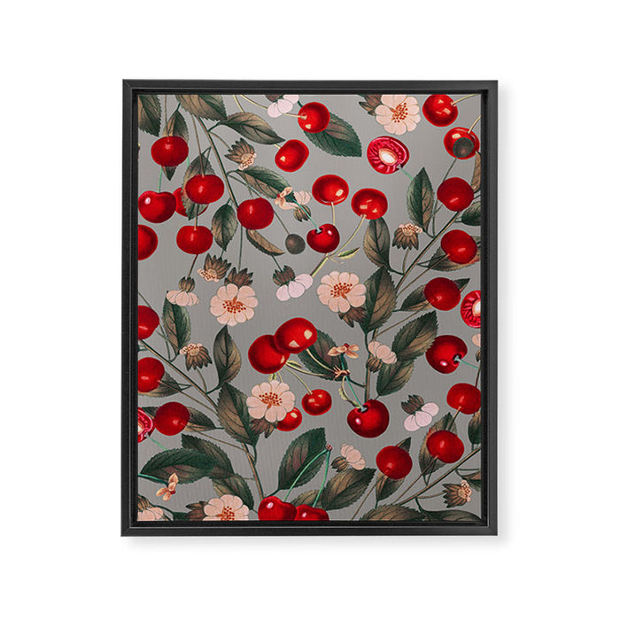 SWEET CHERRY IV Framed Canvas Print Gallery Image 1
