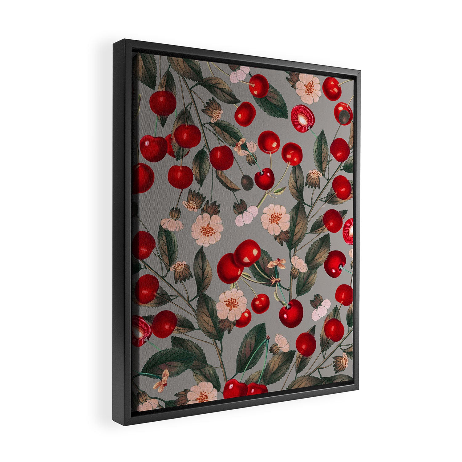 SWEET CHERRY IV Framed Canvas Print Gallery Image 2