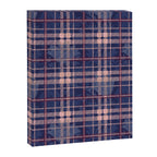 Tartan and Floral Texture Pattern Canvas Print Gallery Image 8