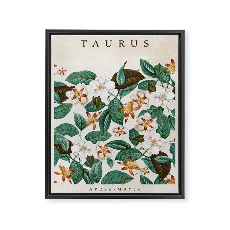 TAURUS Framed Canvas Print Gallery Image 3