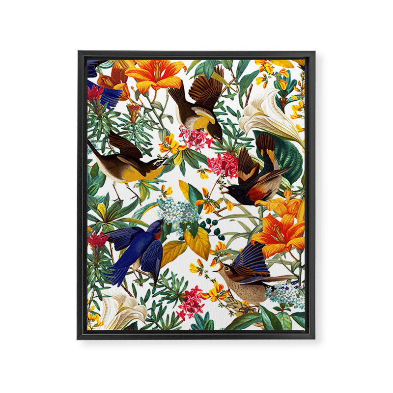The Land of Birds II Framed Canvas Print Gallery Image 6