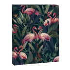 Tropical Flamingos Canvas Print Gallery Image 6