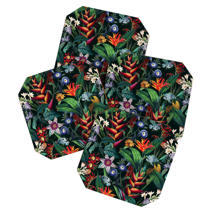 Tropical Flora - Night Coaster Gallery Image 1
