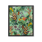 Tropical Flora Framed Canvas Print Gallery Image 6