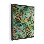 Tropical Flora Framed Canvas Print Gallery Image 2