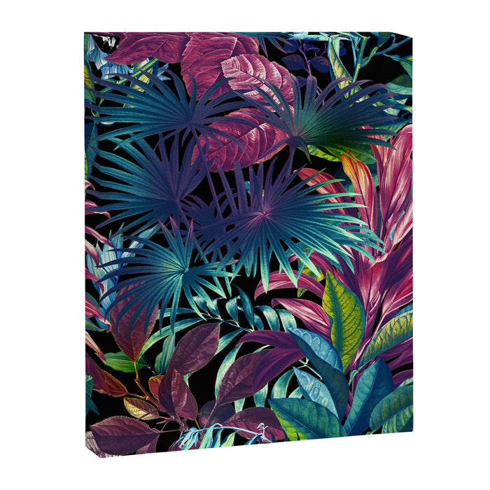 Tropical Garden XV - Night Canvas Print Gallery Image 1