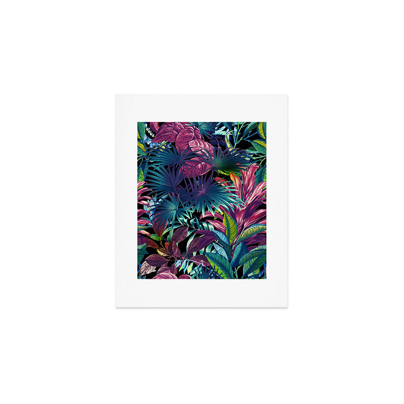 Tropical Garden XV - Night Art Print Gallery Image 1