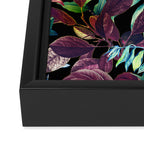 Tropical Garden XV - Night Framed Canvas Print Gallery Image 3