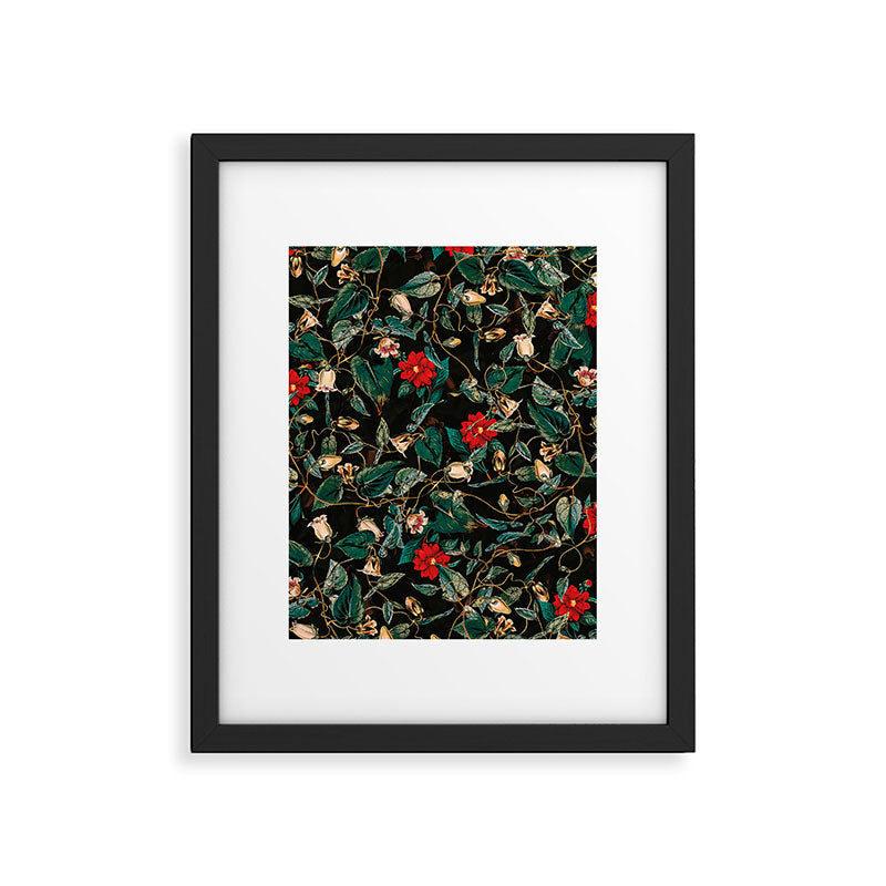 TROPICAL JUNGLE - Night II Framed Art Print Gallery Image 5