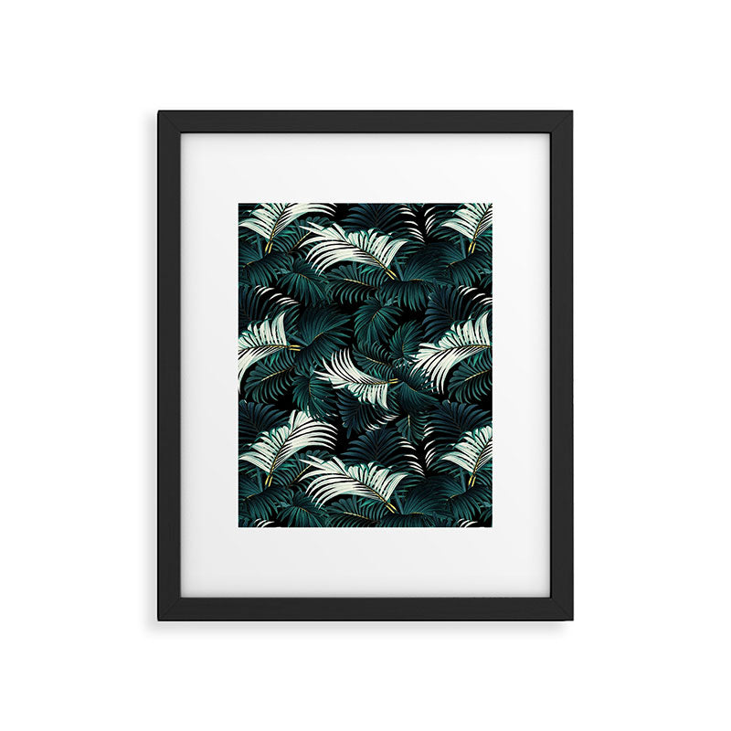 TROPICAL JUNGLE - Night Framed Art Print Gallery Image 4