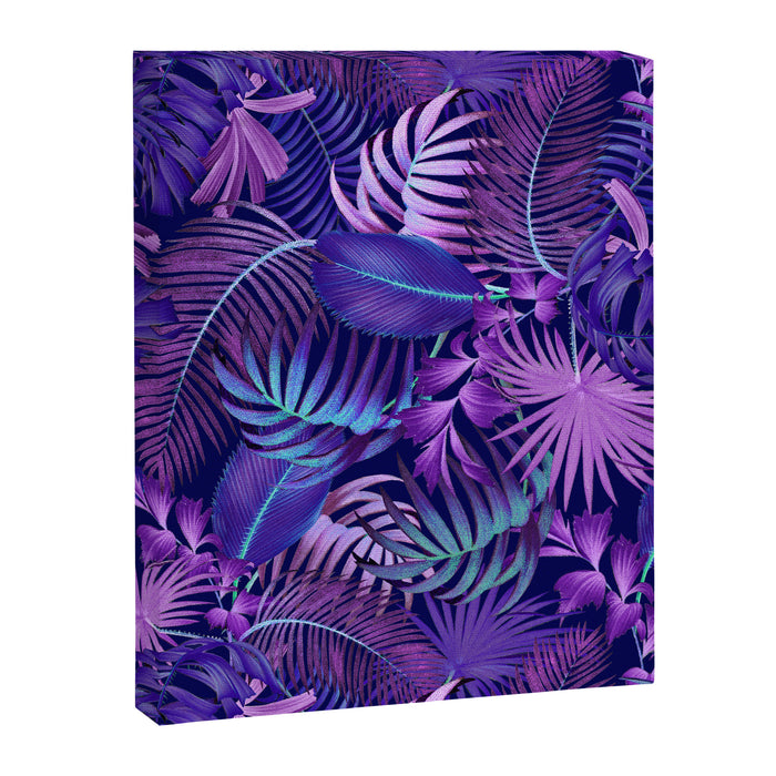 Tropical Leaf Pattern Canvas Print Gallery Image 1