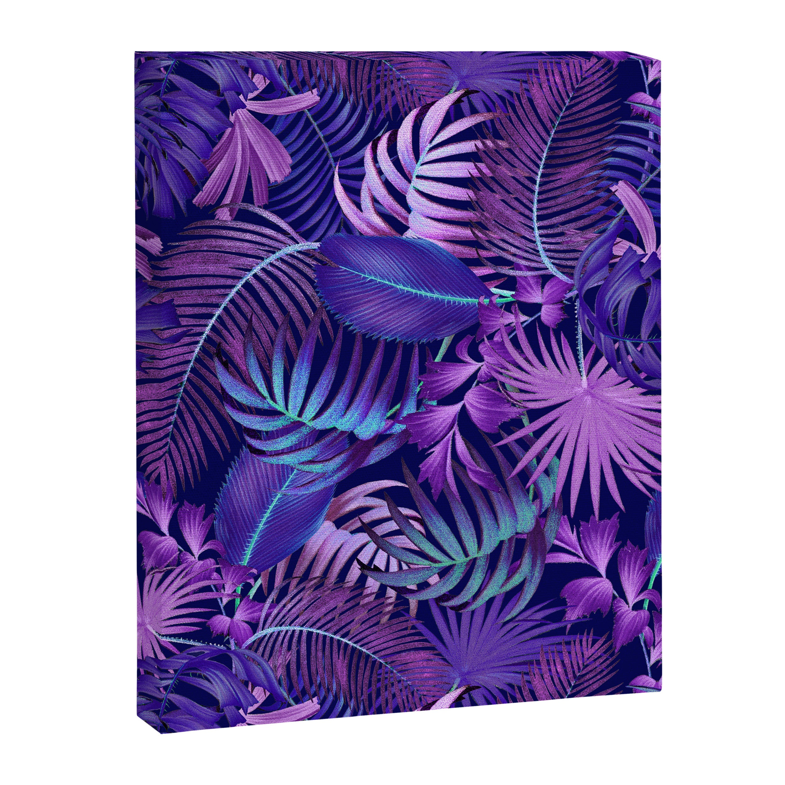 Tropical Leaf Pattern Canvas Print Gallery Image 6