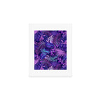 Tropical Leaf Pattern Art Print Gallery Image 1