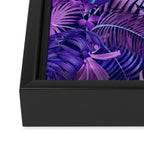 Tropical Leaf Pattern Framed Canvas Print Gallery Image 3