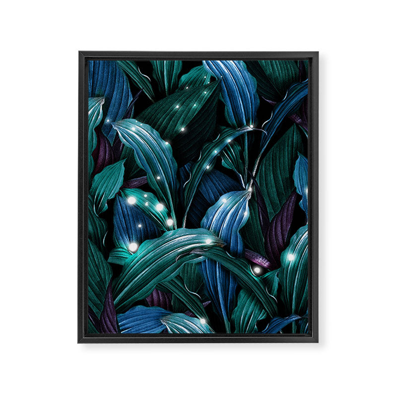 Tropical Magic Forest Framed Canvas Print Gallery Image 8