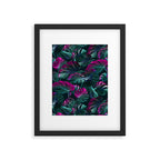 Tropical Monstera Leaf Garden Framed Art Print Gallery Image 5