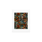 Tropical Night Garden Multicolor Art Print Gallery Image 1